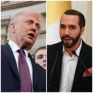 Trump y Bukele buscan reforzar su alianza en la deportación de pandilleros de los EE.UU. a el Salvador