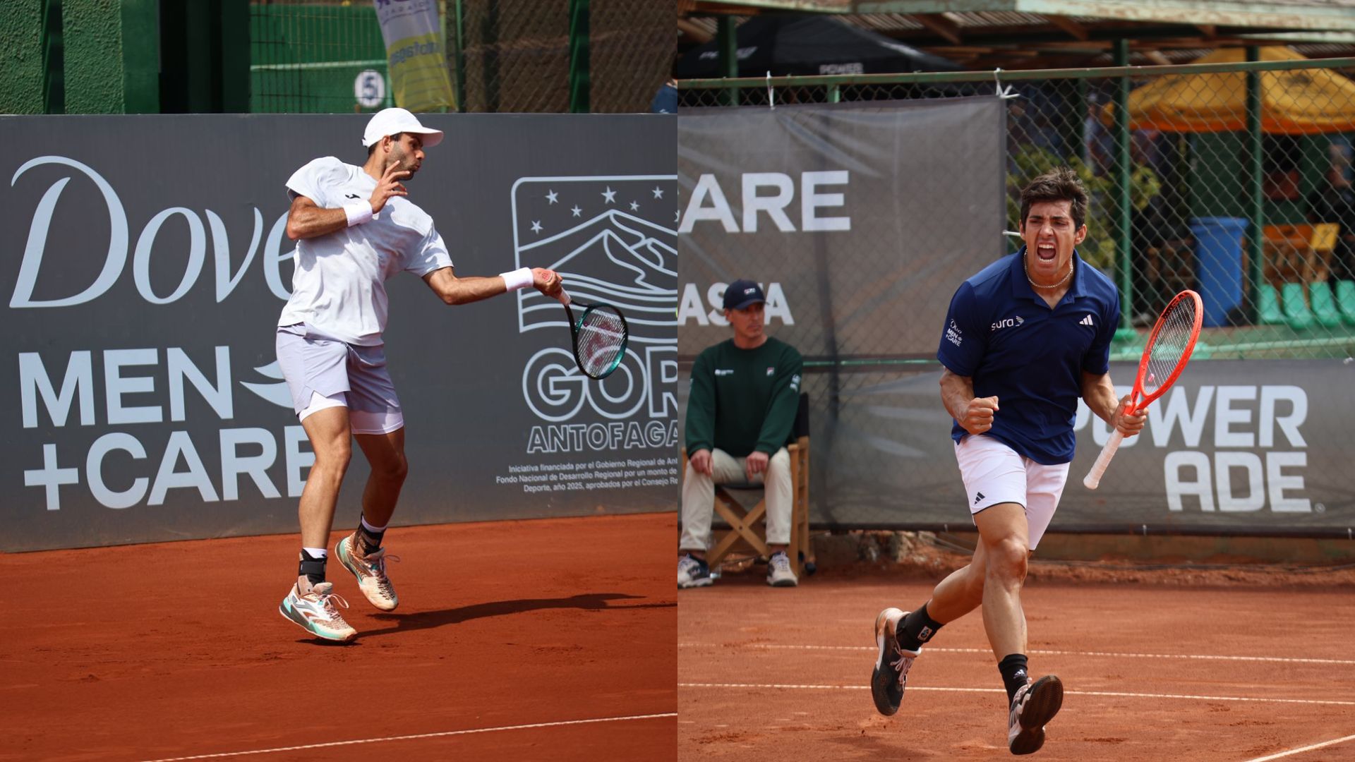 Cristian Garín y Facundo Díaz Acosta